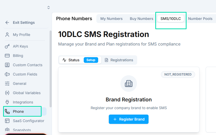 SMS and 10DLC Compliance